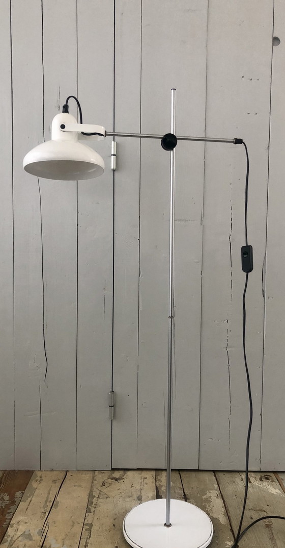 Image 1 of Anvia vintage floor lamp white J. Hoogervorst
