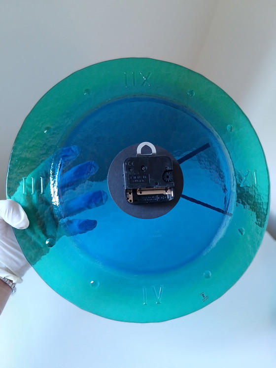 Image 1 of Orologio Ca' dei Vetrai in vetro di Murano