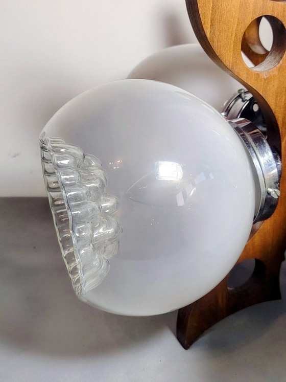 Image 1 of Space Age Sputnik Futurist Ceiling Light