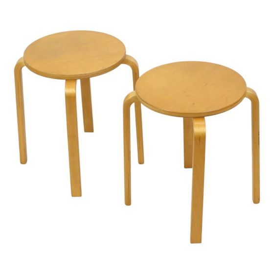 Set van 2 Vintage Ikea Frosta Krukken Beukenhout Jaren 90 – Krukjes, Wood (photo 12 of 21)