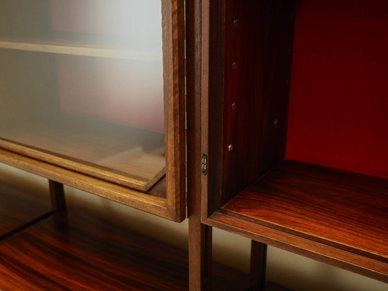 Image 1 of Estantería modular de palisandro, diseño italiano, años 60, producción: Italia