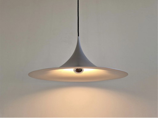 Iconic “Semi” pendant light designed by Claus Bonderup & Torsten Thorup for Fog & Mørup, Denmark, 1970s