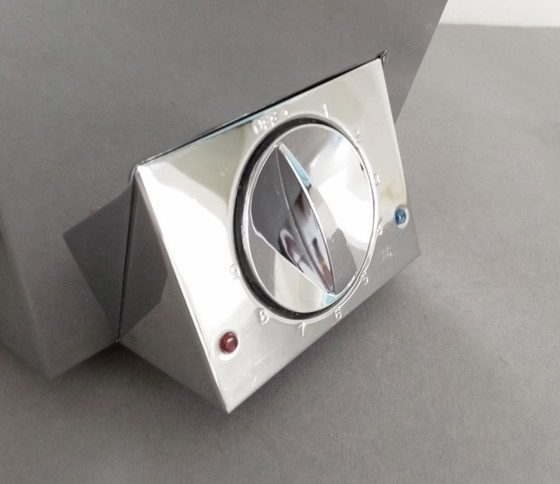 Image 1 of Luca Trazzi 'Cube' industrial/postmodern toaster - Vica Versa Italia 1990s RRR