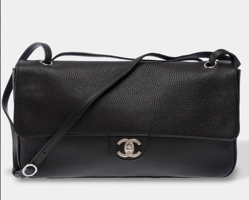Zak CHANEL en Cuir Noir - 103486