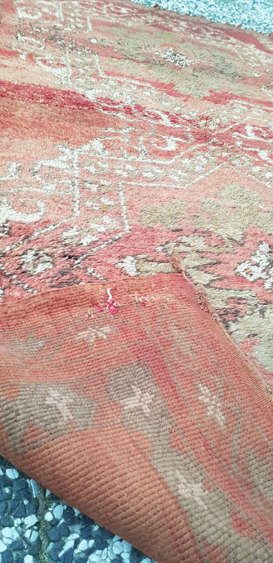 Image 1 of Alfombra bereber de lana anudada a mano, 193 x 115 cm