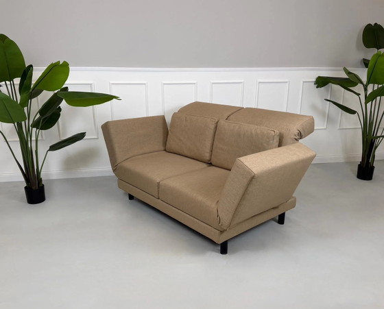 Image 1 of Brühl Moule - Sofá pequeño Zweisitzer, color beige