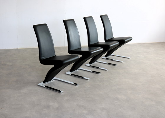 Image 1 of 4x Vintage Design Eetkamerstoelen