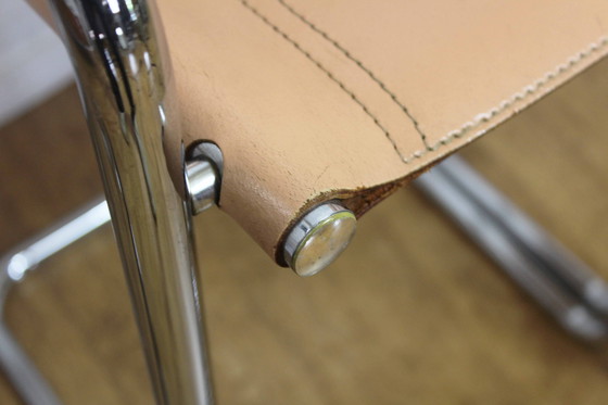 Image 1 of Set of 4 Mart Stam style bar chairs 1970