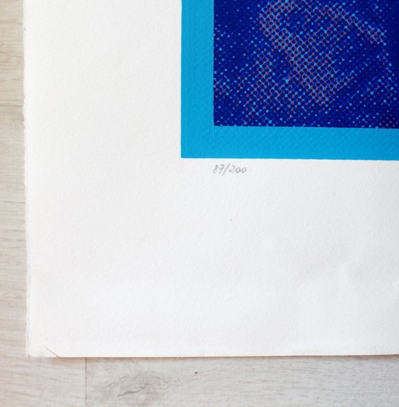 Image 1 of Ernst Fuchs - "Kopf eines Cherub" - Auflage 200 - Signiert - Nummeriert - (64,5 x 50 cm)