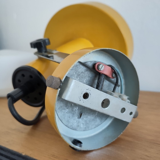 Vintage mid century modern ceiling light – Plastic, Metal (photo 13 of 13)