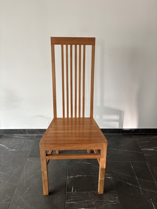 Sedia in legno / sedia da pranzo in legno massello