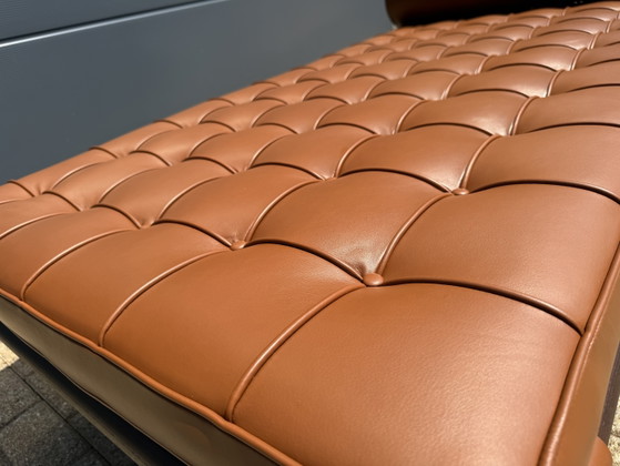 Image 1 of Knoll Barcelona Daybed Cognac Venezia Leder in Nieuwstaat!!