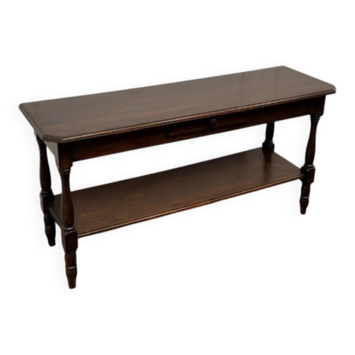Antieke 19e-eeuwse Franse draperie tafel