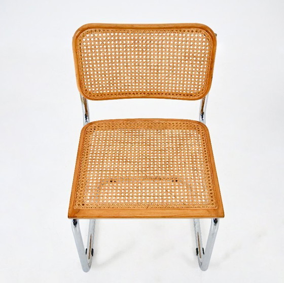 Image 1 of Dining Chairs Style B32 By Marcel Breuer, set of 6