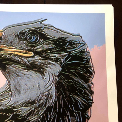 1990s After Andy Warhol "Bald Eagle" Lithograph – lithos zeefdrukken, Paper (photo 2 of 11)