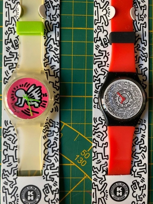 Collection of Keith Haring watches Limited Edition!