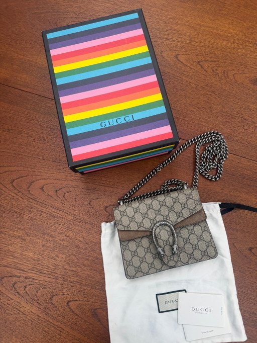 Gucci Dionysus GG Supreme Crossbody Bag – Complete Set – crossbody tassen (photo 2 of 10)