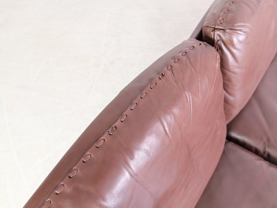 Image 1 of Three-seater mid-century sofa de Sede DS 31 leather brown design