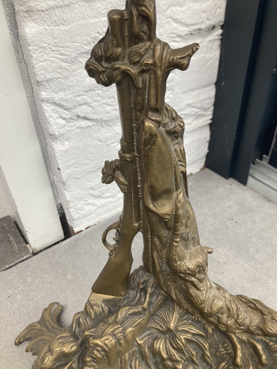 Image 1 of Franse paraplu standaard jacht thema