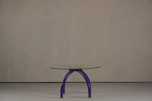 Postmoderne Spyder-tafel van Ettore Sottsass voor Knoll, Italië, jaren 1980.