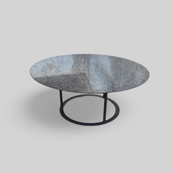 Image 1 of Couchtisch aus schwarzem Granit von Laura Graziotti für Arflex