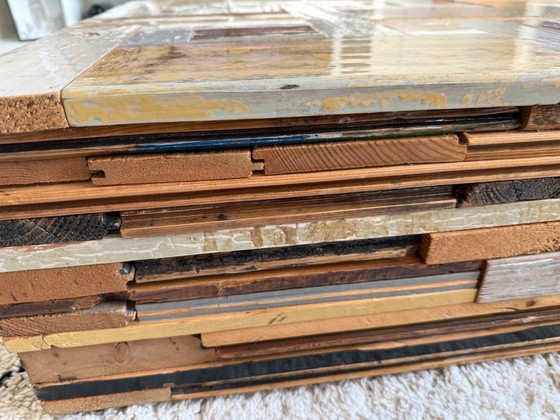 Image 1 of Piet Hein Eek Waste salon block in reclaimed wood