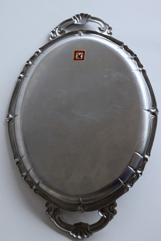 Image 1 of Alfra Alessi dienblad inox vintage