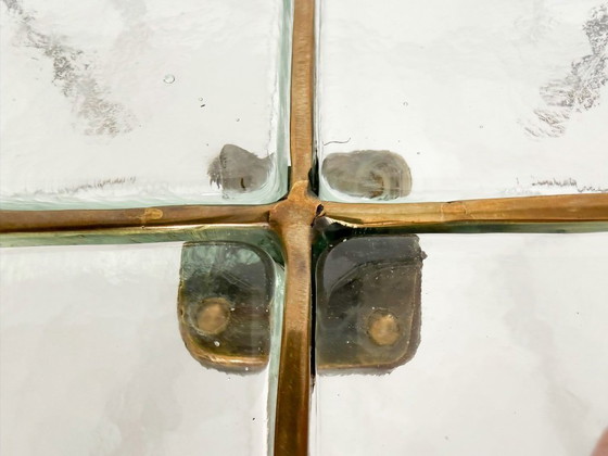 Image 1 of Brutalist side table/coffee table from the 1980s by Lothar Klute, Germany.