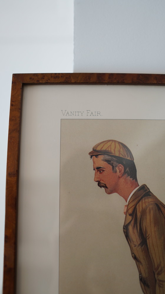 Image 1 of Affiche Ancienne Encadrée Vanity Fair “Mr. John Bull Junior” Par Lib (Liberio Prosperi)