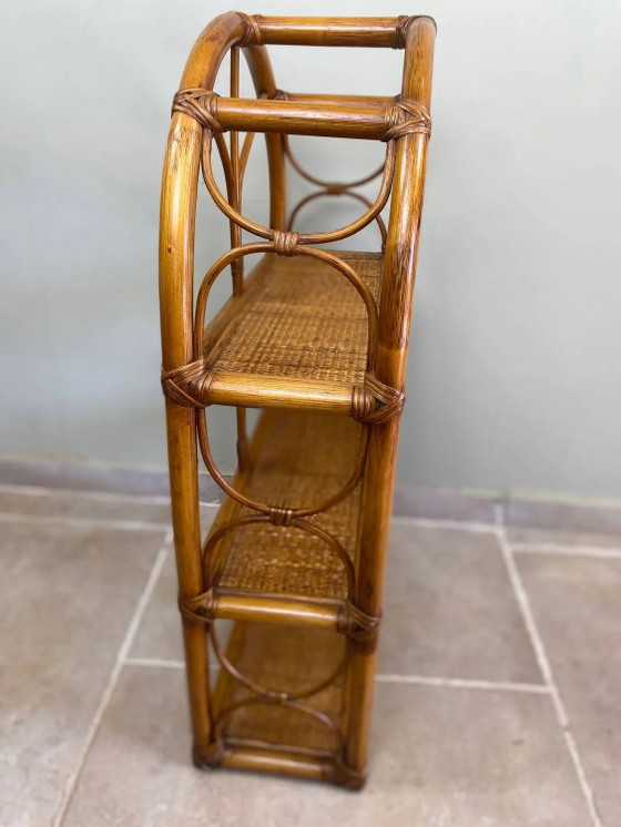 Scaffale a muro vintage in rattan – Scaffali a muro, Vimini (photo 10 of 11)