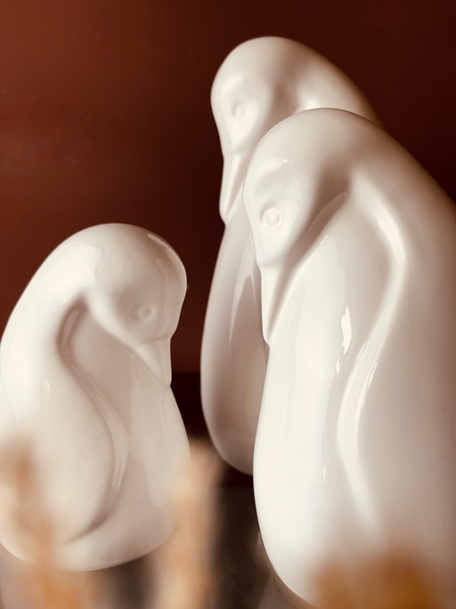 Set Art Deco pinguins 