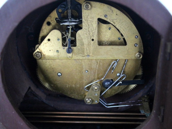 Orologio da camino MCM Anni '50-'60 "Florida" – Con Chiave – Wood (photo 12 of 14)