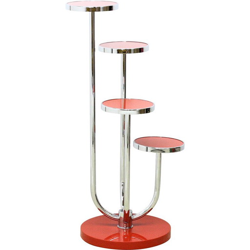 Alter Beistelltisch Modell H-54 von J. Halabala für Up Zavody