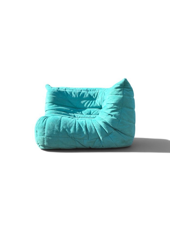 Divano Angolare Togo Turchese — Michel Ducaroy per Ligne Roset – Divani angolari, Velvet (photo 8 of 21)