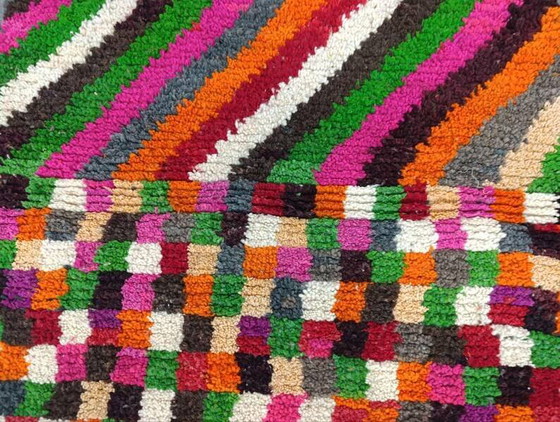 Handmade multicolored Moroccan rug 200cm x 300cm – Rugs & carpets, Wool (photo 7 of 9)