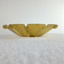 Vintage brass small dish from the 1970s, mid-century modern design