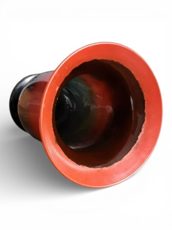 Image 1 of Vase Verrerie Saint Prex Suisse Art Déco 1930's