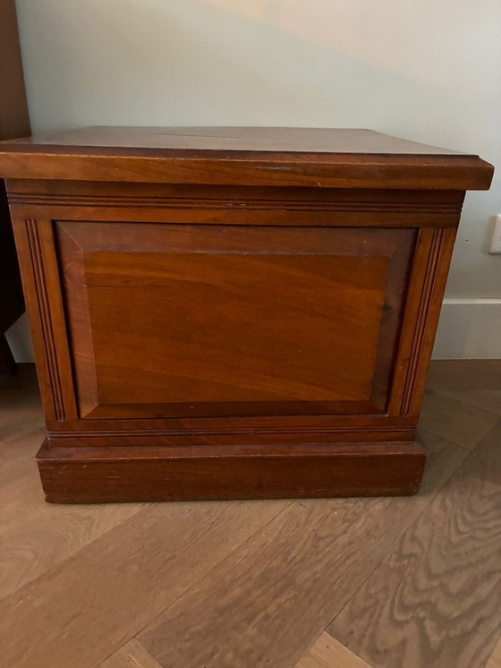 Image 1 of Antique washstand with washbasin