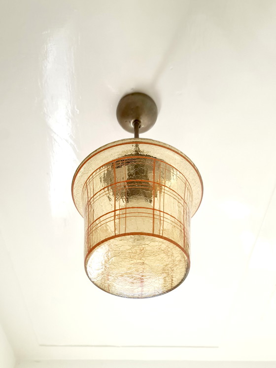 Image 1 of Artdeco - Lampe suspendue - Années 30 - France