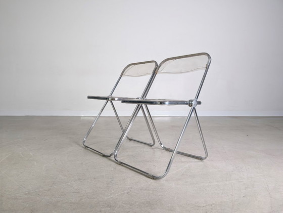 Image 1 of 2er Set Midcentury Klappstuhl Plia Castelli Giancarlo Piretti Stuhl