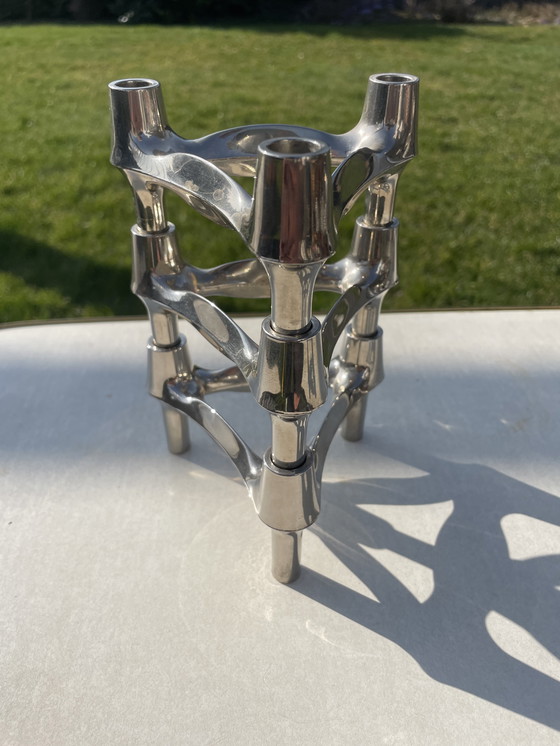 Image 1 of 3 Chandeliers Stoff Nagel BMF Combi Leuchter