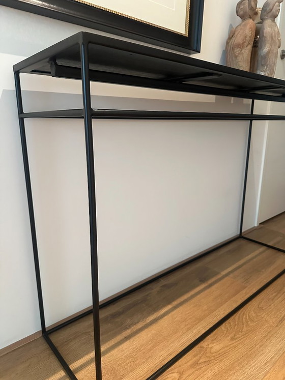 Image 1 of Heavy 'aged' mirror wandtafel