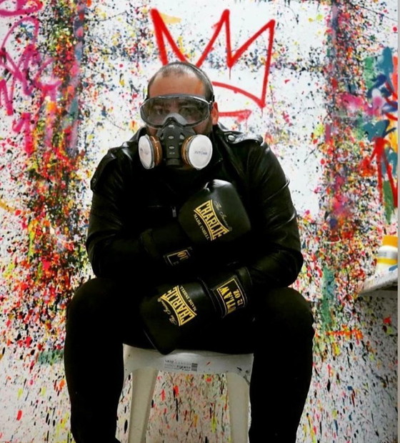 Image 1 of Alberto RICARDO - Lebron James - Künstlerleinwand