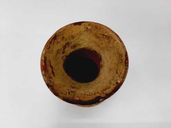 Image 1 of Piccolo vaso in ceramica - Fatto a mano - Multicolore polveroso