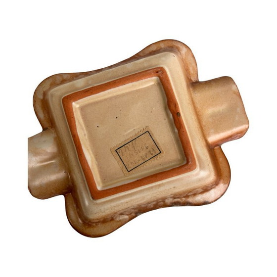 Image 1 of Cenicero de cerámica Fat Lava, firmado, Alemania, años 70.