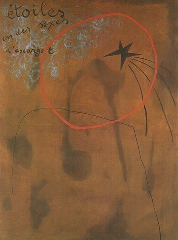 Image 1 of Joan Miró - Etoiles En Des Sexes D´Escargot, Lámina 1925