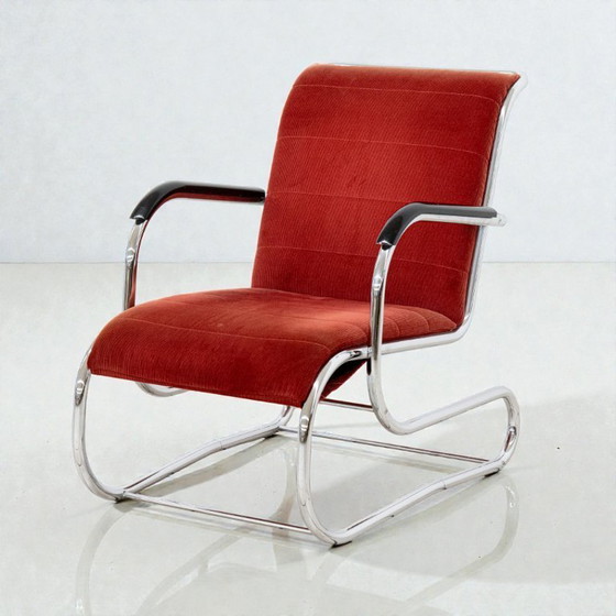 Image 1 of Coppia di poltrone n. 55 di Paul Schuitema, originali olandesi