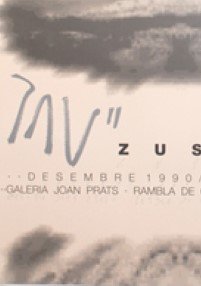 Image 1 of Galeria Joan Prats – Litografia a colori di Alberto Porta Zush (1990/91)