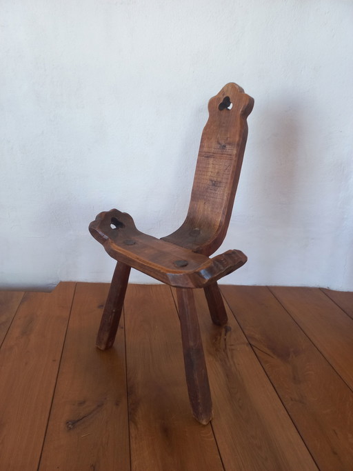 Chaise espagnole brutaliste