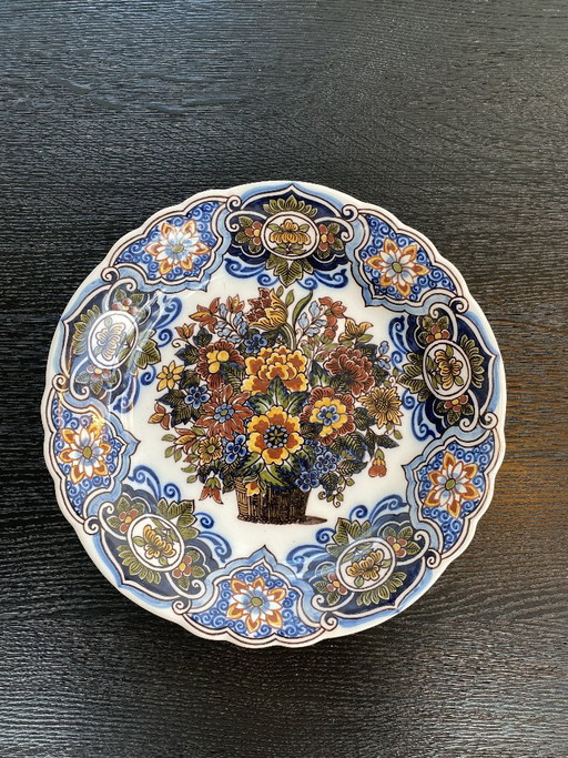 Hermosa colección de platos de pared Makkum Tichelaar (grandes y pequeños)